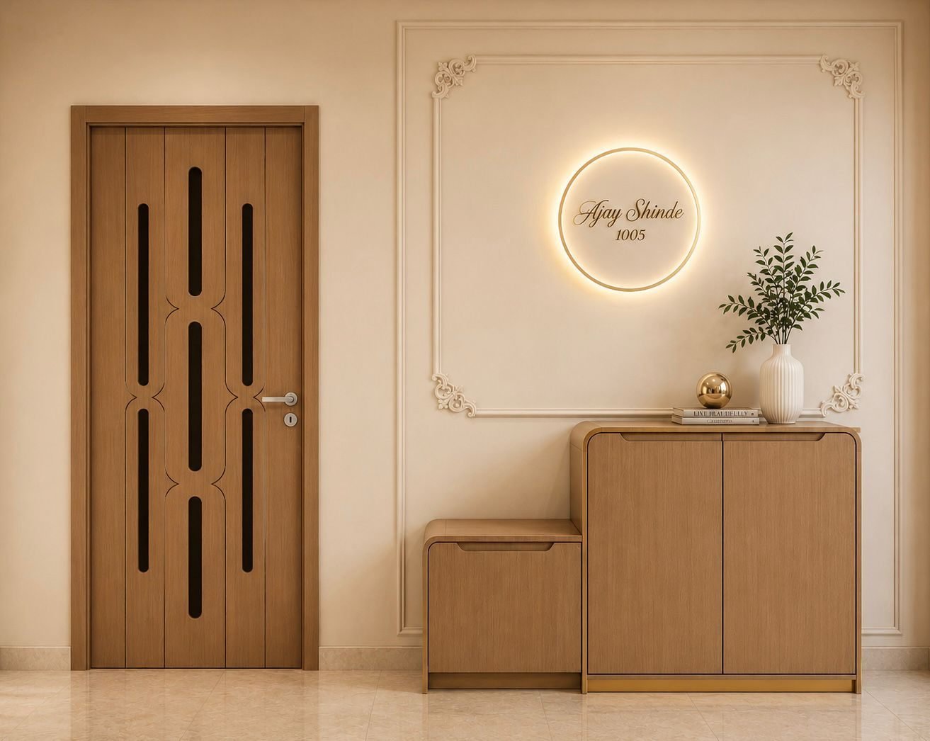 3D visualisation of Entrance by Design DNA